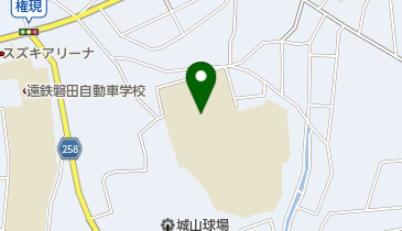 磐田市立城山中学校の地図画像