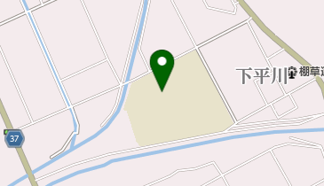 菊川市立岳洋中学校の地図画像