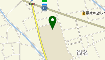 組合立浅羽中学校の地図画像