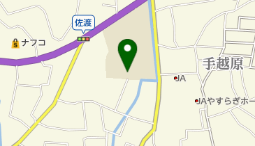 静岡市立長田西中学校の地図画像