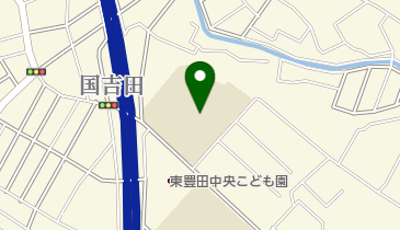 静岡市立東豊田中学校の地図画像