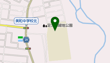 静岡市立美和中学校の地図画像
