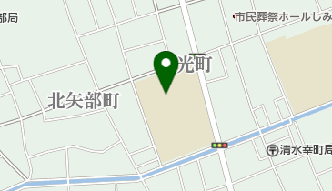 静岡市立清水第三中学校の地図画像