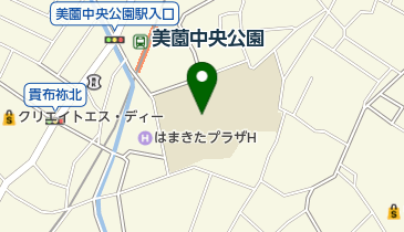 浜松市立北浜中学校の地図画像