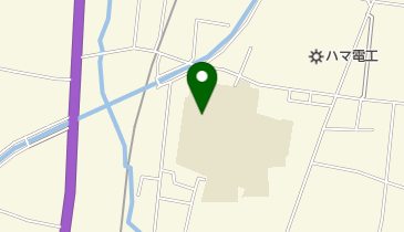 浜松市立浜北北部中学校の地図画像