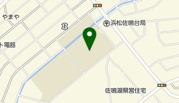 浜松市立佐鳴台中学校の地図画像