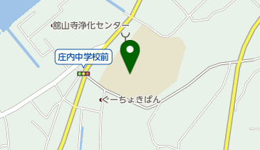 浜松市立庄内中学校の地図画像
