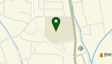 袋井市立周南中学校の地図画像