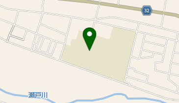 藤枝市立藤枝中学校の地図画像