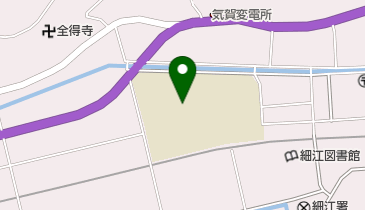 浜松市立細江中学校の地図画像