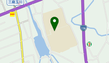 三島市立南中学校の地図画像