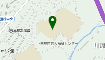 三島市立山田中学校の地図画像