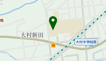 焼津市立大村中学校の地図画像