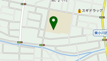 焼津市立小川中学校の地図画像