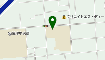 焼津市立豊田中学校の地図画像