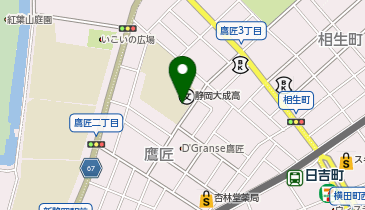 私立静岡大成中学校の地図画像