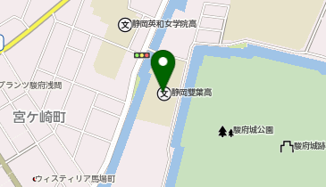 私立静岡雙葉中学校の地図画像