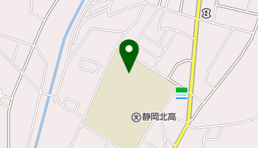 私立静岡北中学校の地図画像