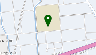 磐田市立豊田中学校の地図画像