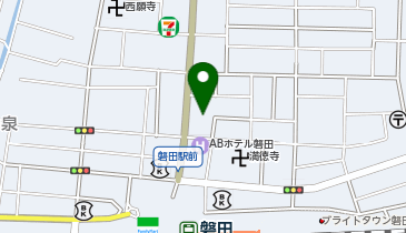 静岡県立ふじのくに中学校磐田本校の地図画像