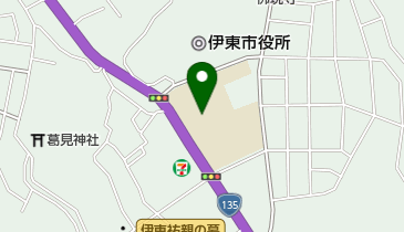 伊東市立伊東小学校の地図画像