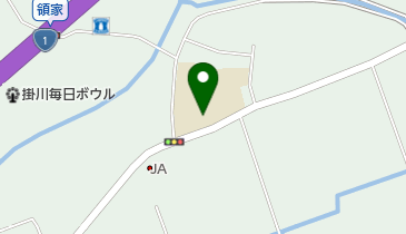 掛川市立曽我小学校の地図画像