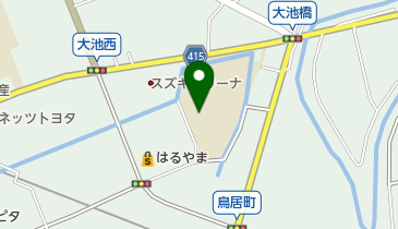 掛川市立第二小学校の地図画像