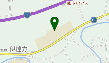 掛川市立東山口小学校の地図画像