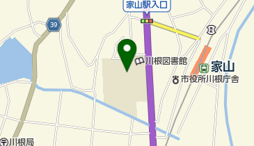 島田市立川根小学校の地図画像