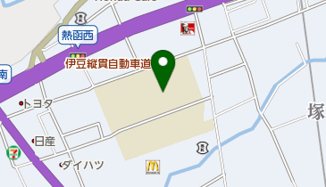 函南町立西小学校の地図画像
