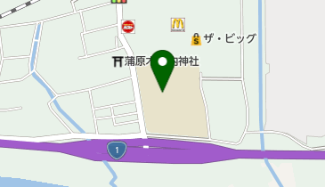 静岡市立蒲原東小学校の地図画像