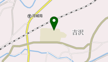 菊川市立河城小学校の地図画像