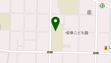 静岡市立安東小学校の地図画像