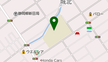 静岡市立竜南小学校の地図画像