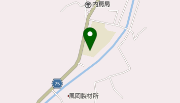 富士宮市立内房小学校の地図画像