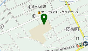 静岡市立清水入江小学校の地図画像