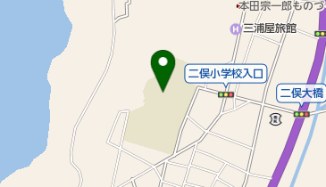 浜松市立二俣小学校の地図画像