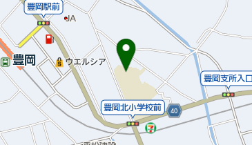 磐田市立豊岡北小学校の地図画像