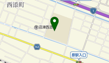 沼津市立原小学校の地図画像