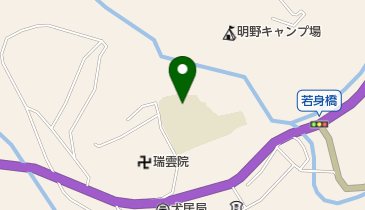 浜松市立犬居小学校の地図画像