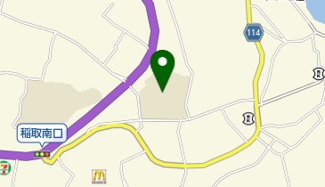 東伊豆町立稲取小学校の地図画像