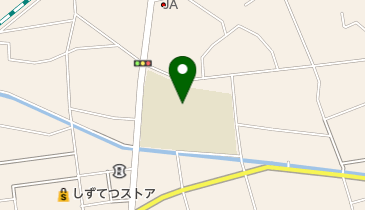 藤枝市立高洲小学校の地図画像