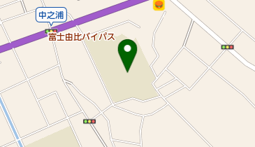 富士市立田子浦小学校の地図画像