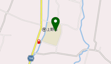富士宮市立上野小学校の地図画像