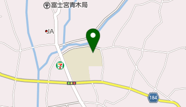 富士宮市立富丘小学校の地図画像