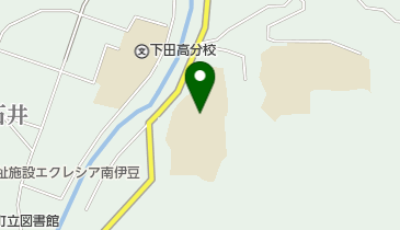 南伊豆町立南中小学校の地図画像