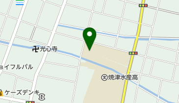 焼津市立焼津南小学校の地図画像