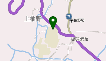 富士宮市立柚野小学校の地図画像