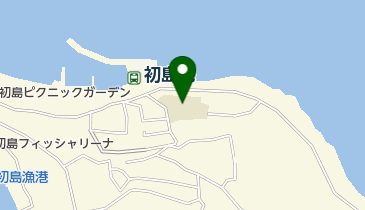 熱海市立初島小学校の地図画像