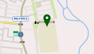 静岡市立足久保小学校の地図画像